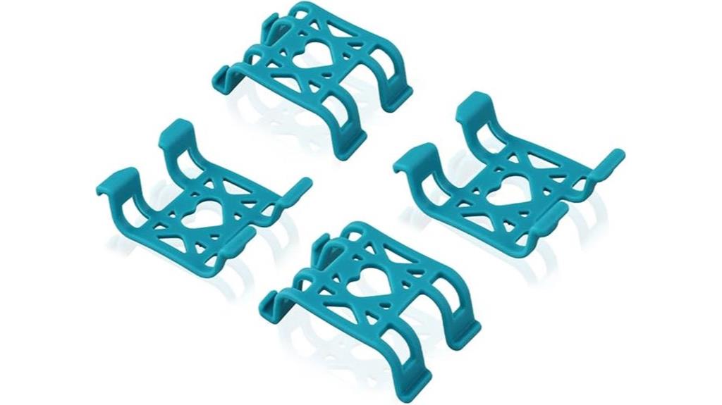 blue gps collar clips