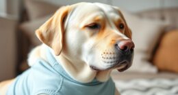 calming dog shirt selection