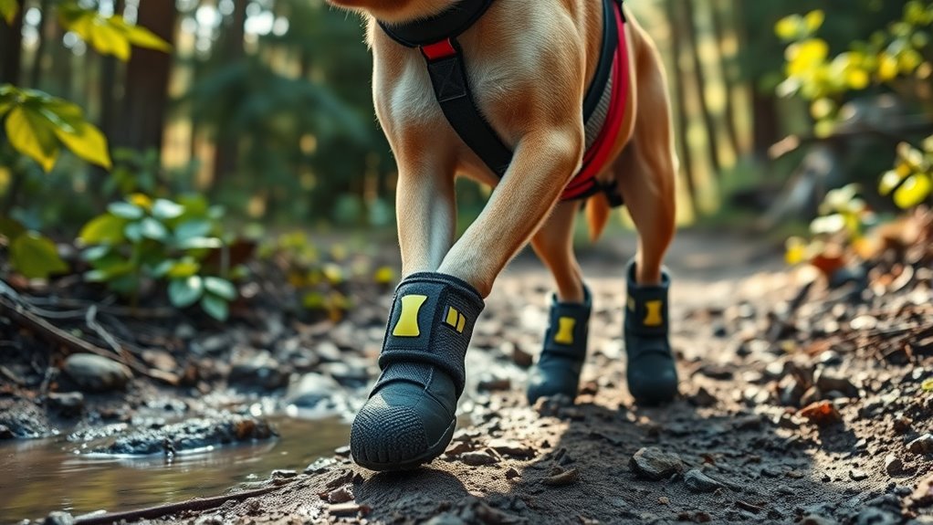 choosing waterproof hiking dog boots