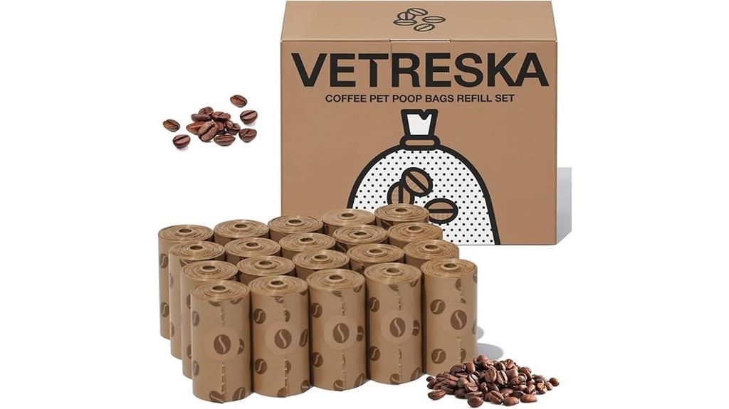 coffee scented leak proof bags