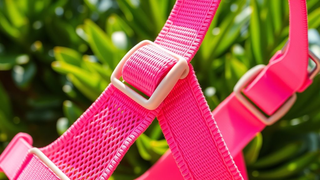 comfortable breathable adjustable harness