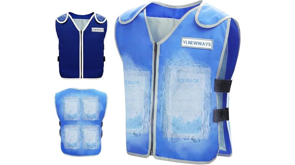 cooling vest with ice packs