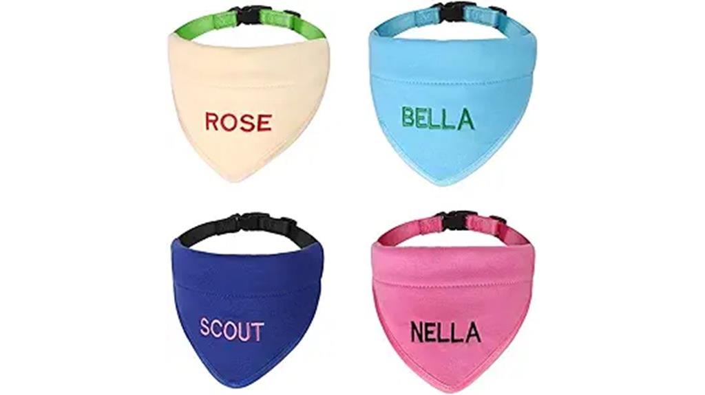customizable dog bandana