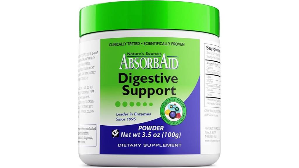 digestive enzymes supplement 100g