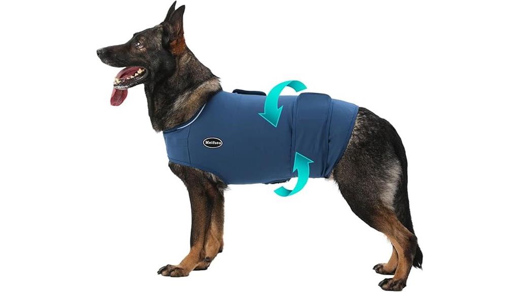 dog anxiety calming vest