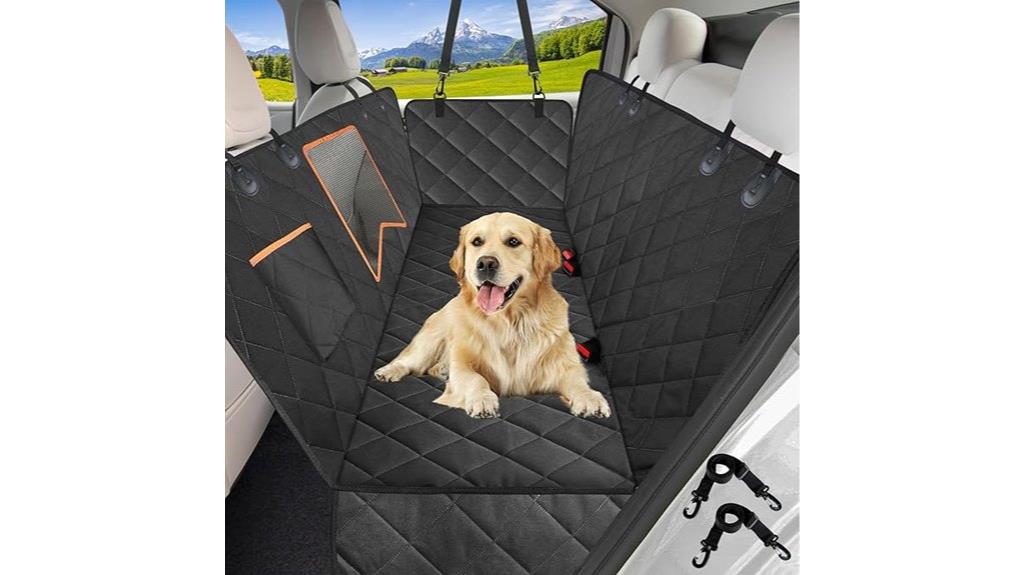 dog back seat cover