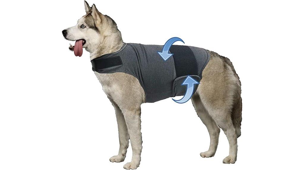 dog calming anxiety jacket