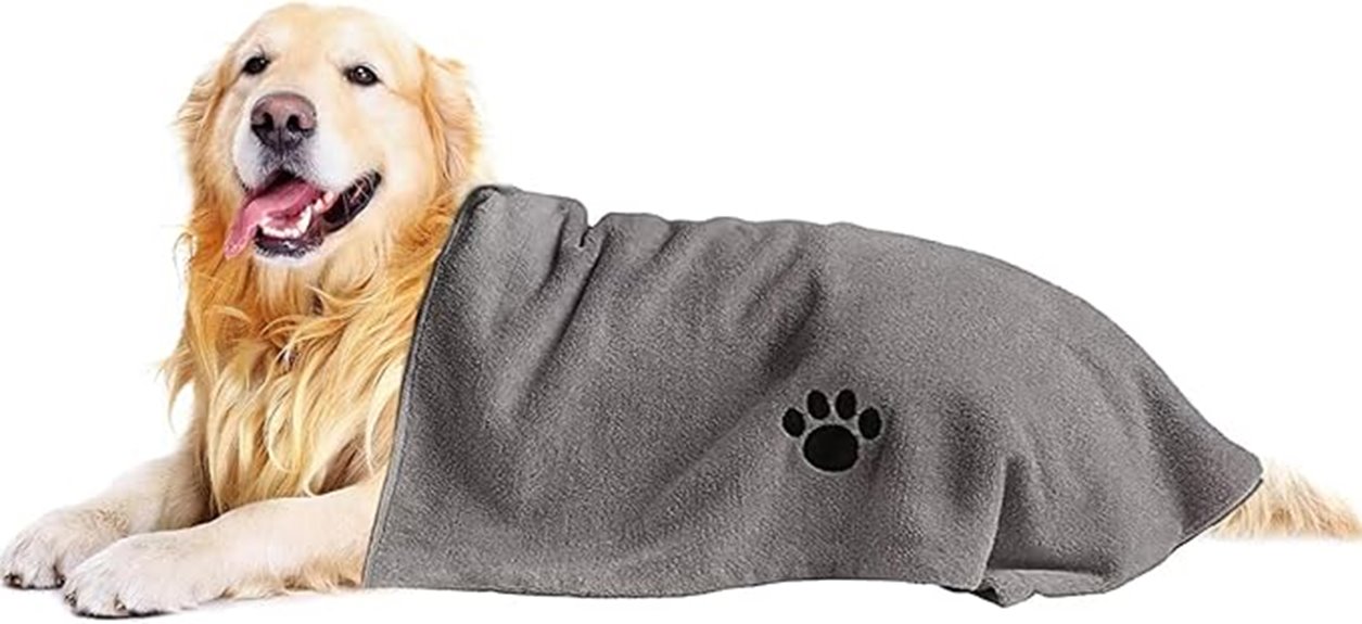 dog drying microfiber towels