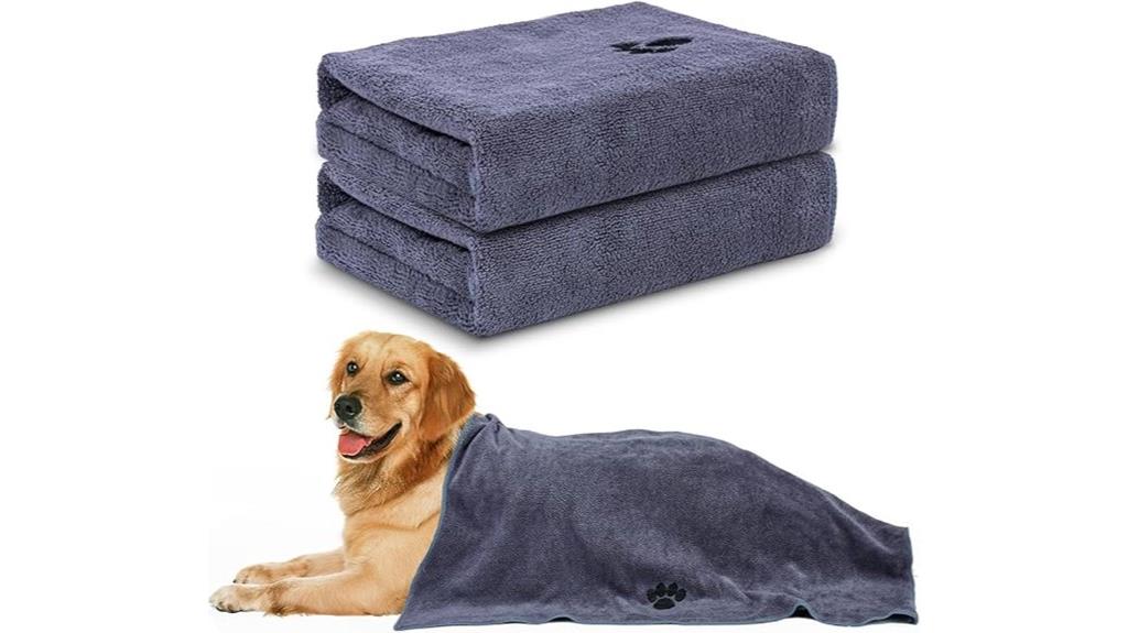 dog drying microfiber towels