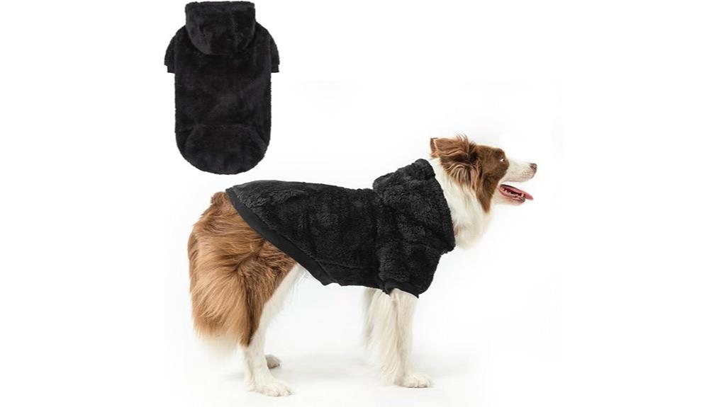 dog fleece hoodie sweater