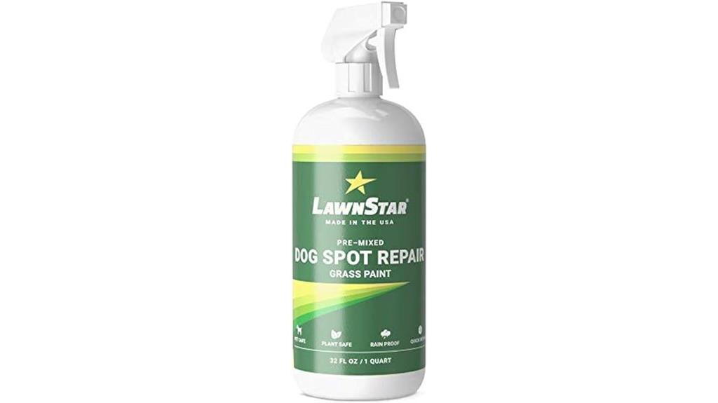 dog grass paint container