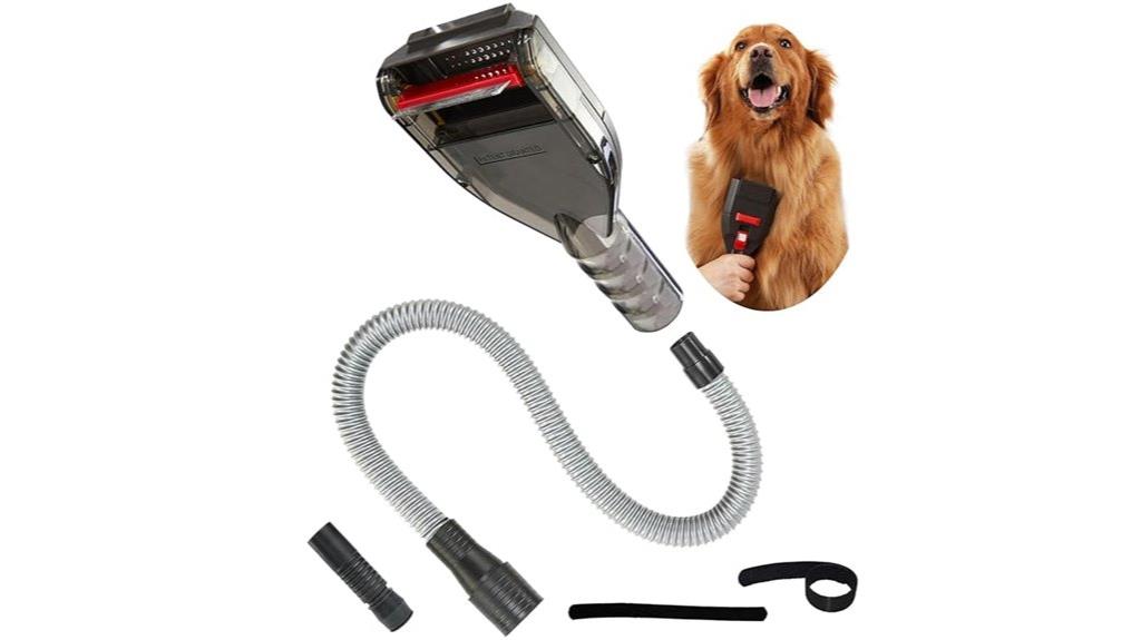 dog grooming vacuum attachment
