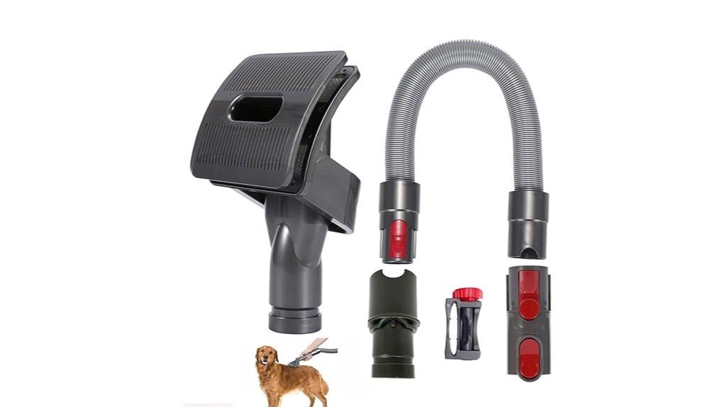 dog hair vacuum grooming kit