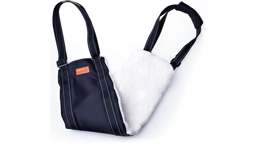 dog leg support sling