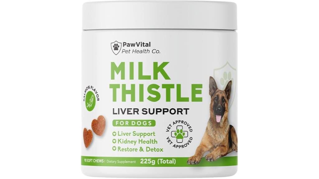 dog liver health chews