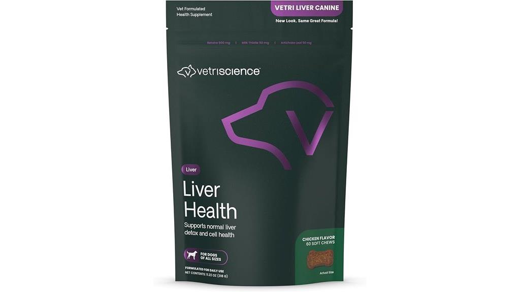 dog liver health chews