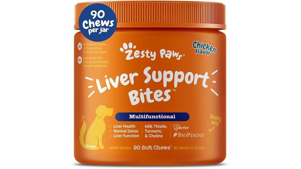 dog liver health supplement
