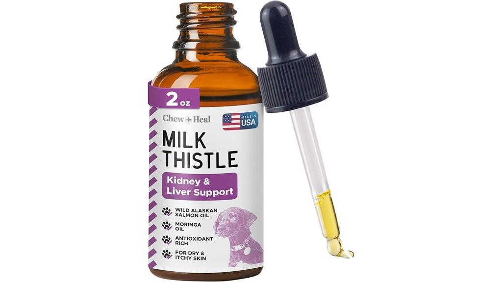dog liver support liquid