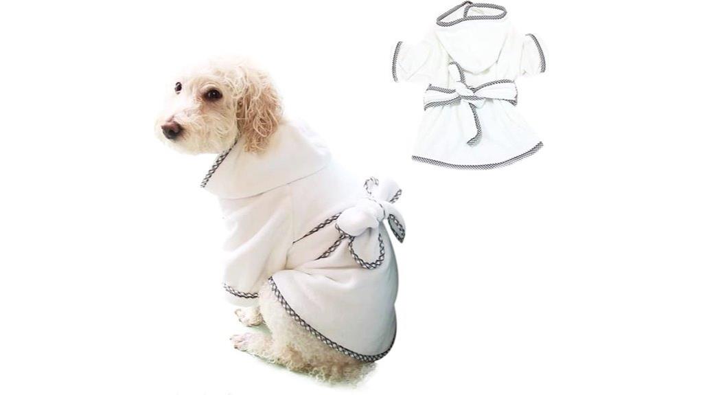 dog microfiber hooded towel