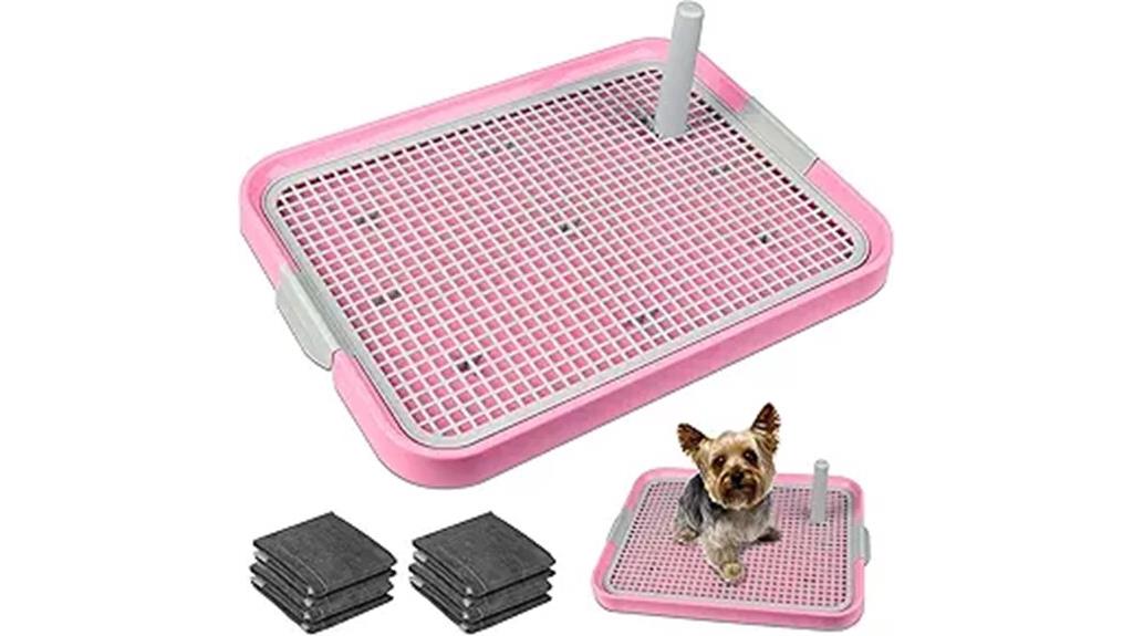 dog potty tray set