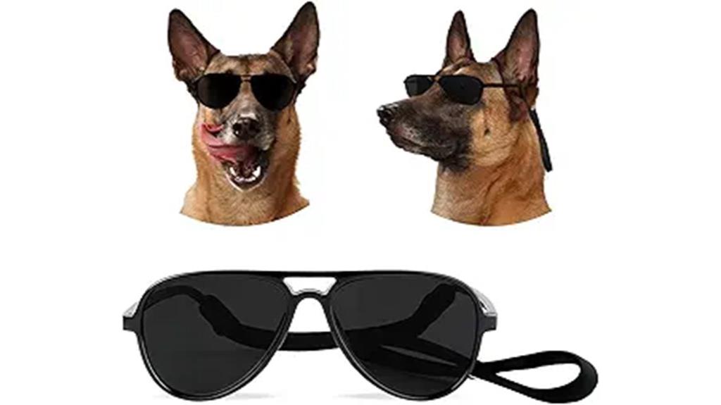 dog sunglasses with adjustable straps