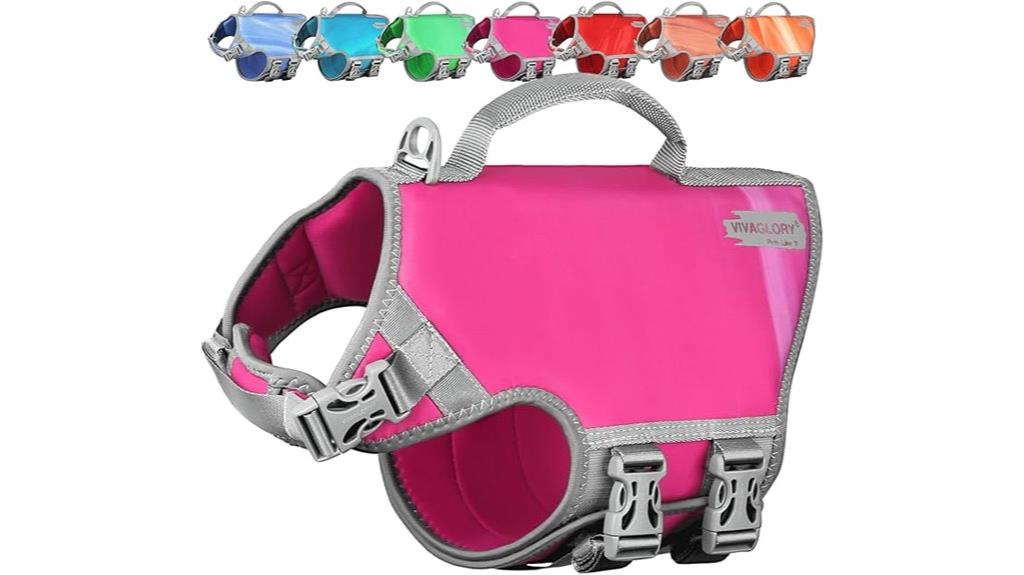 dog swimming life vest