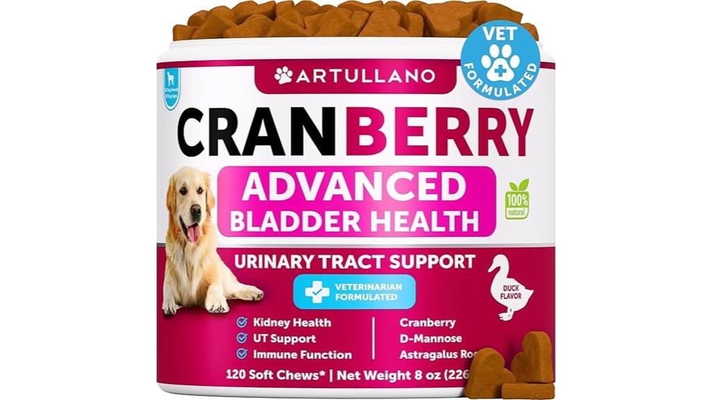 dog uti chew supplements