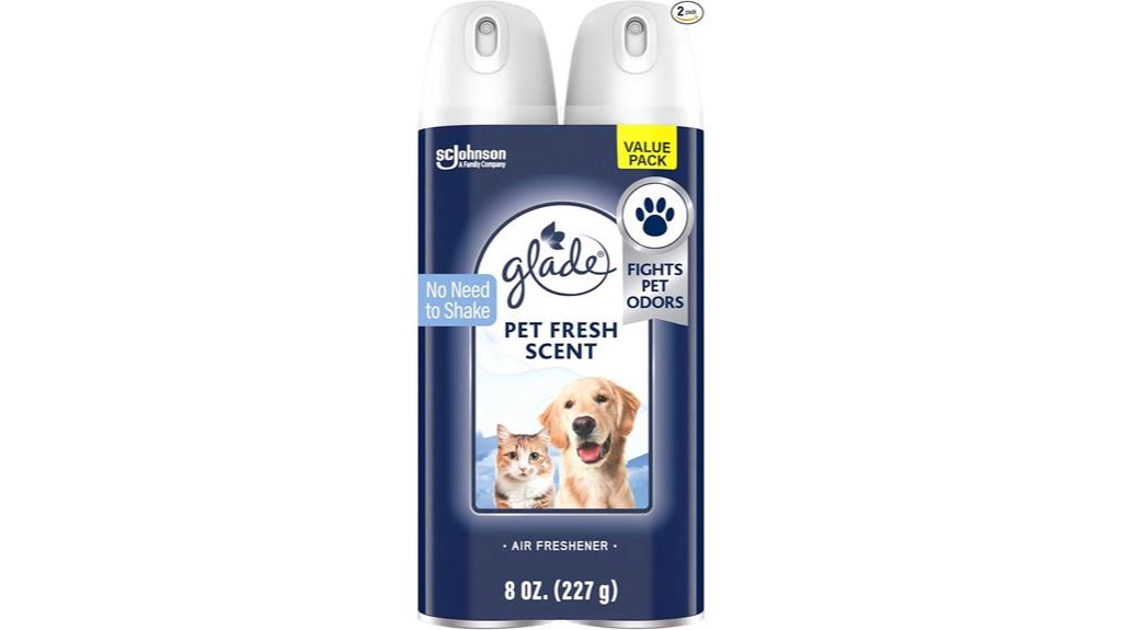 double pack pet room spray