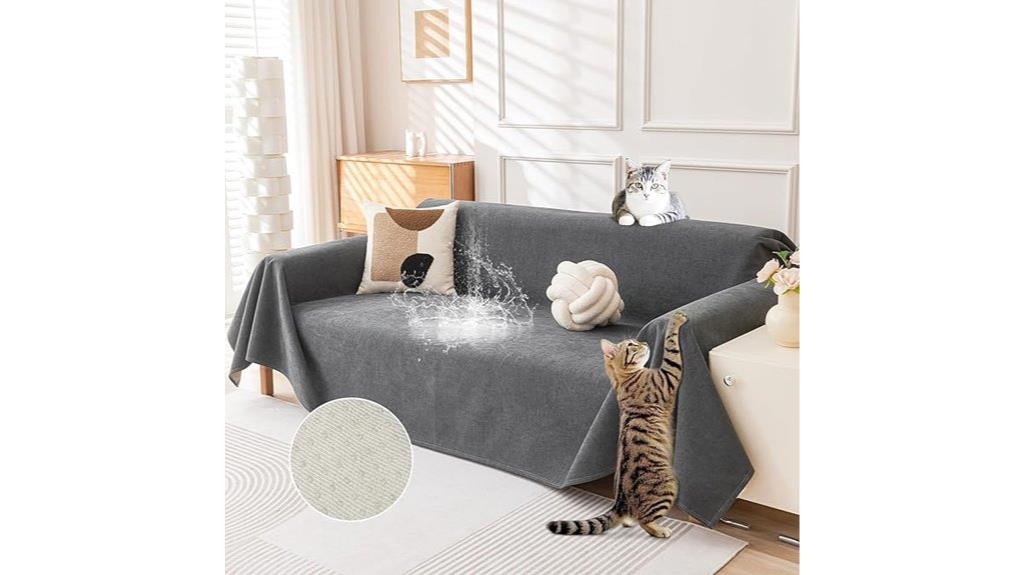 dreamy scratch proof cat couch