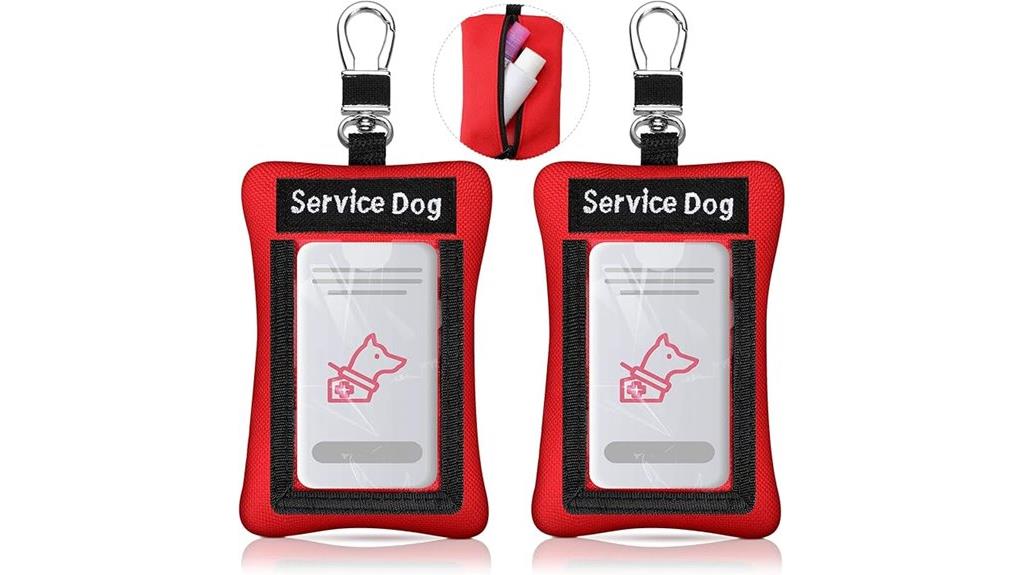 dual card holder set