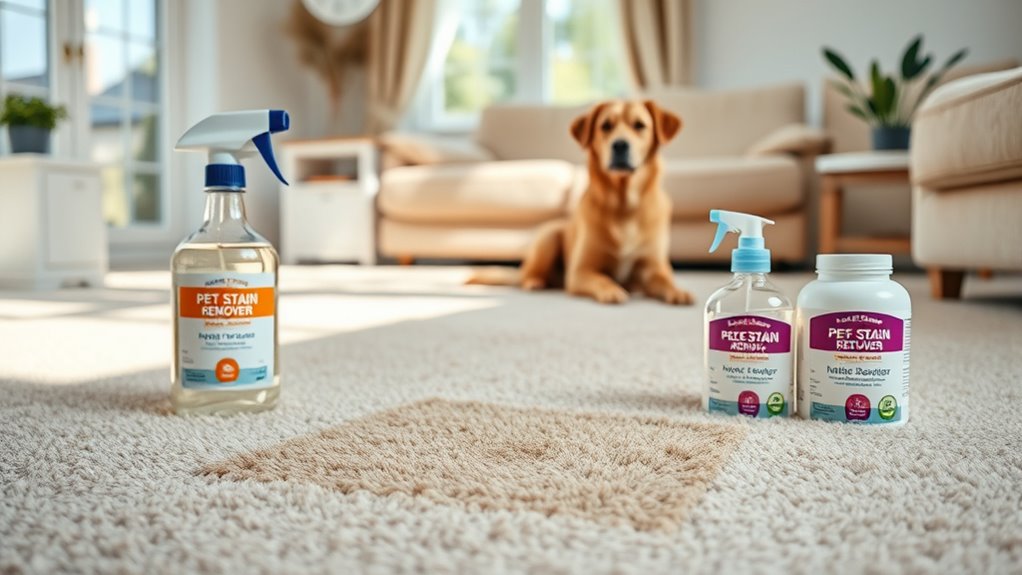 effective pet stain removal