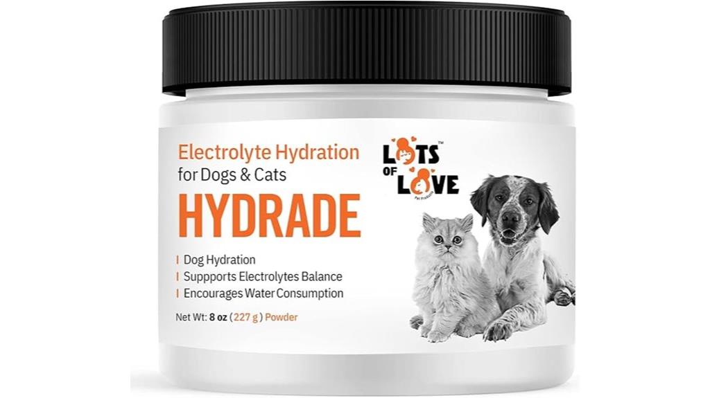 electrolyte powder for pets
