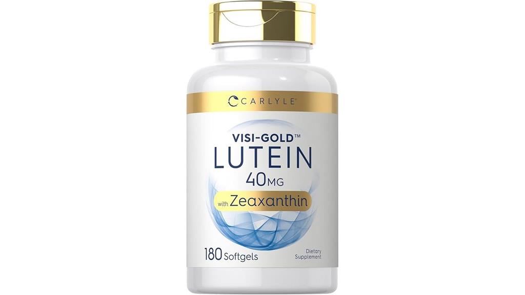 eye health supplement capsules
