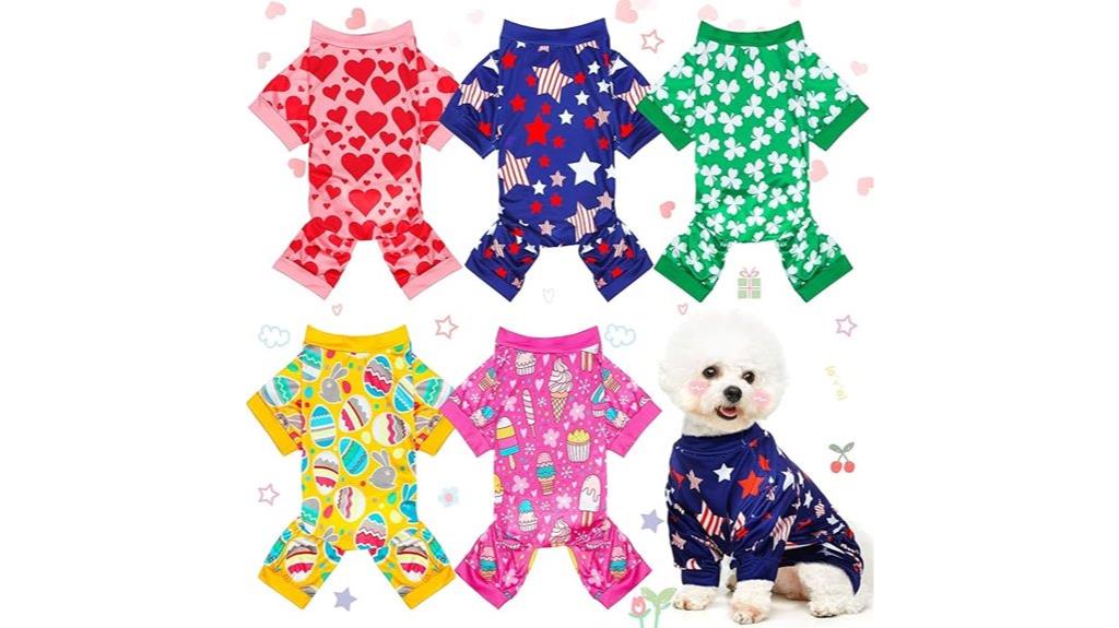 festive dog cat pajamas