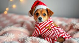 festive dog pajama collection