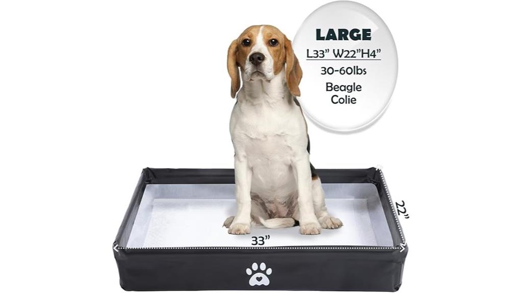 foldable leak proof dog pad holder