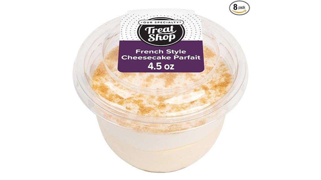 french style cheesecake parfait