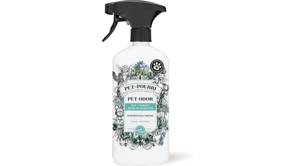 fresh pet odor spray