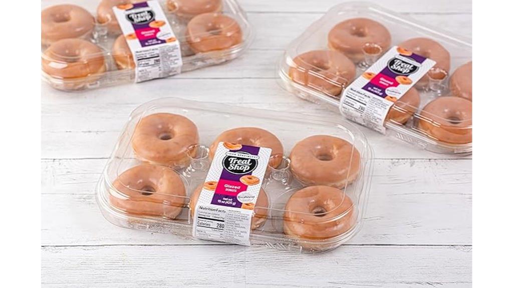 frozen glazed yeast donuts