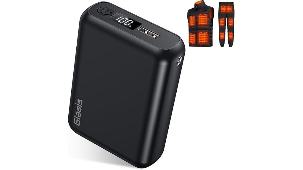 high capacity heated vest battery