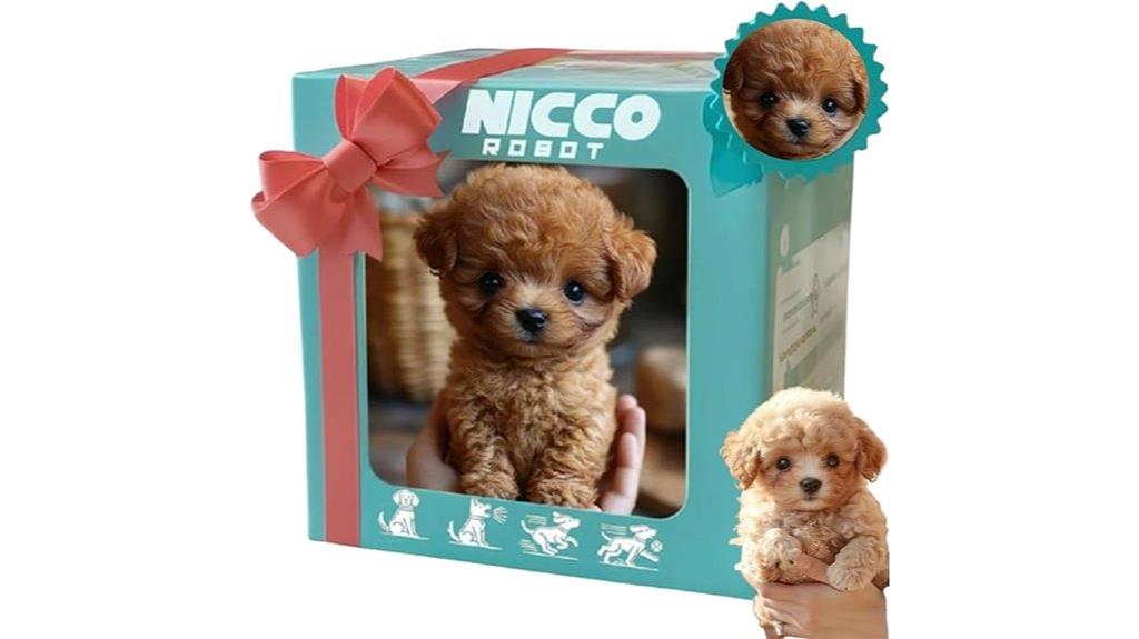 interactive ai robot puppy