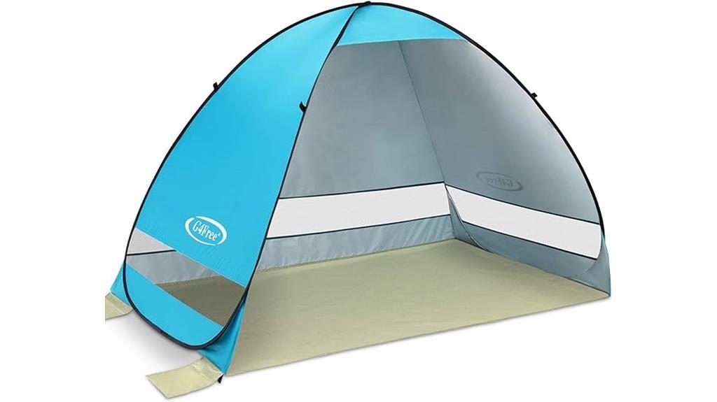large beach tent for 3 4