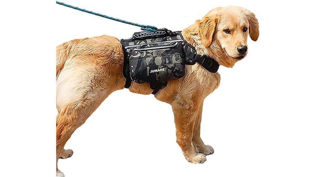 large dog vest backpack