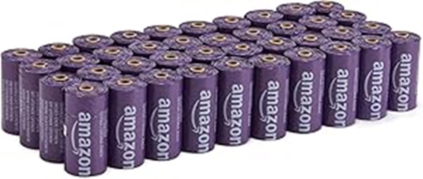 large pack of poop bags