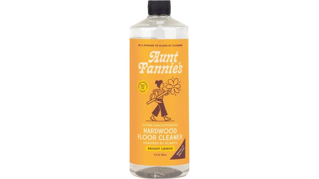 lemon scented hardwood cleaner