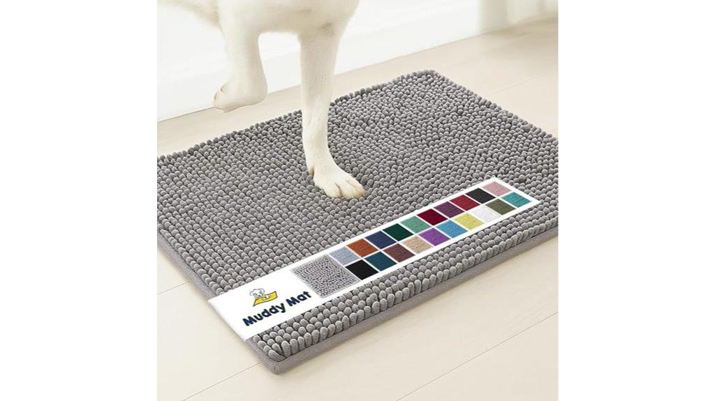 microfiber dog door mat