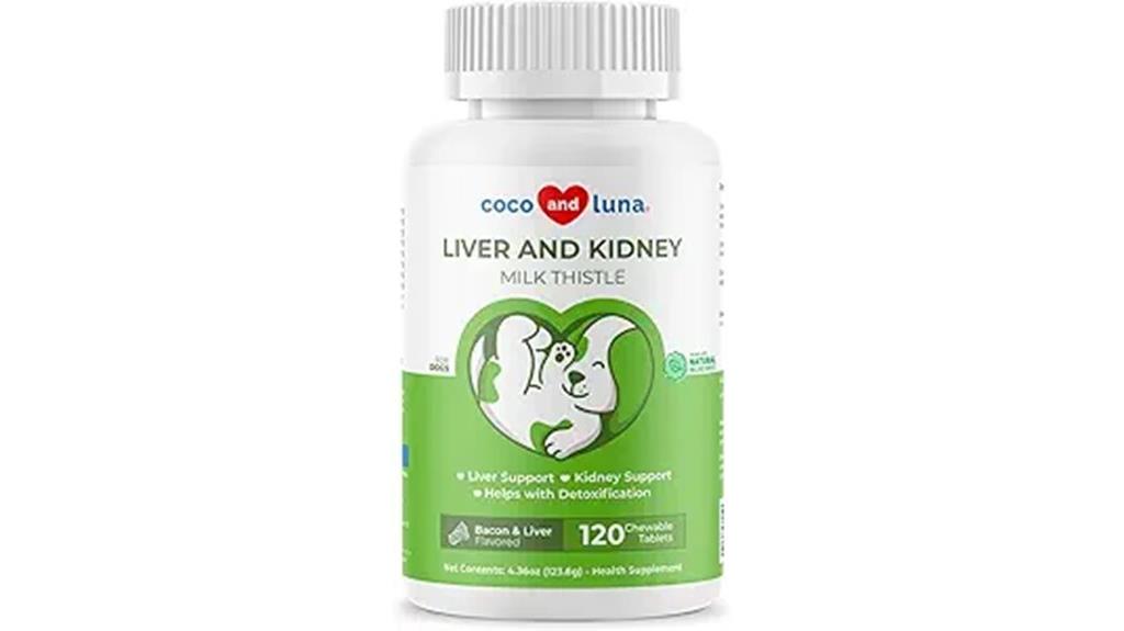milk thistle chewable tablets