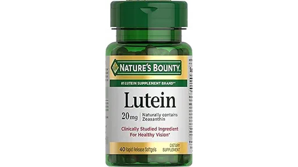natures bounty eye softgels