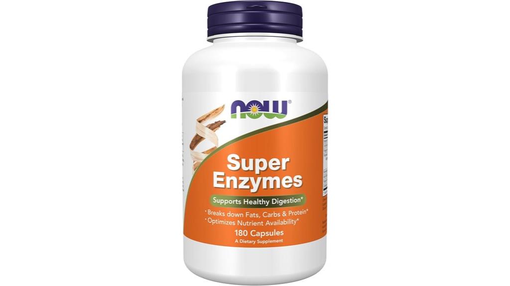 now foods enzymes supplement