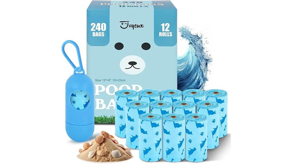 ocean scent dog poop bags